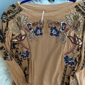 Embellished Knit top